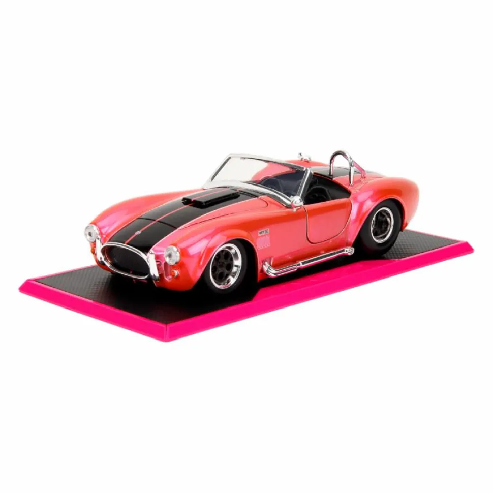 Pink Slips - Pink 1965 Shelby Cobra 427 S/C 1/24th Scale Die-Cast Vehicle Replica