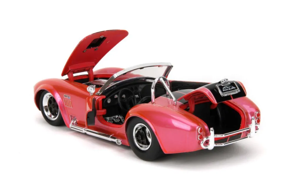 Pink Slips - Pink 1965 Shelby Cobra 427 S/C 1/24th Scale Die-Cast Vehicle Replica