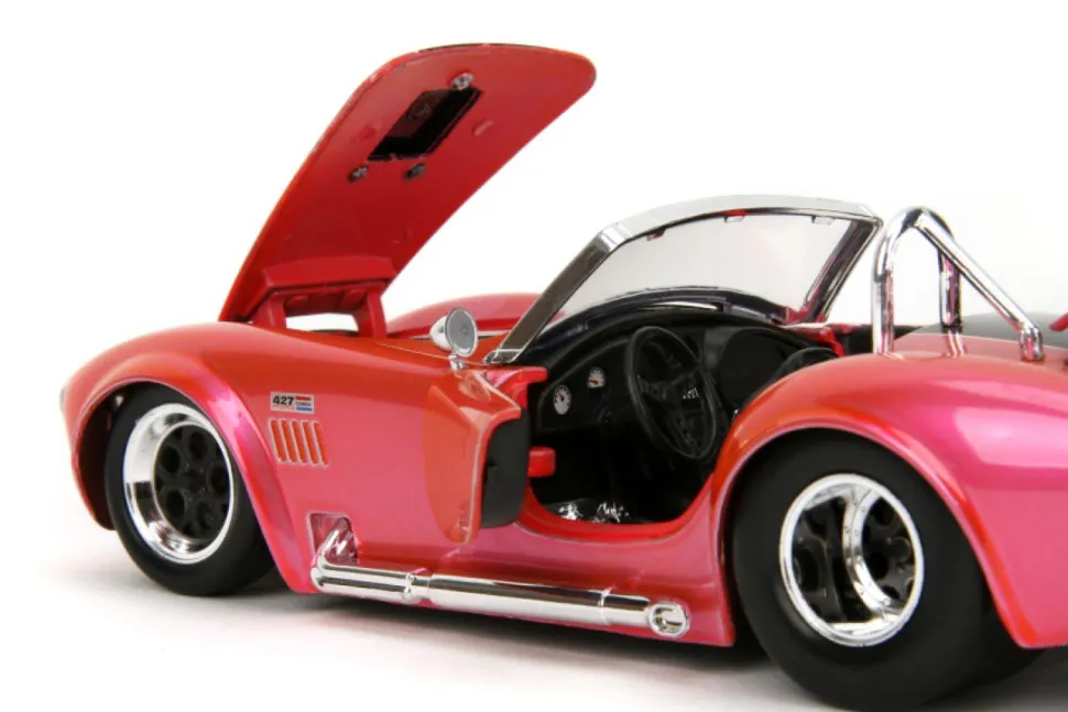 Pink Slips - Pink 1965 Shelby Cobra 427 S/C 1/24th Scale Die-Cast Vehicle Replica