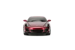 Pink Slips - Porsche 911 Turbo (997) (Dark Red) 1/24th Scale Die-Cast Vehicle Replica