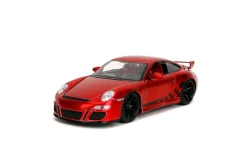 Pink Slips - Porsche 911 Turbo (997) (Red) 1/24th Scale Die-Cast Vehicle Replica