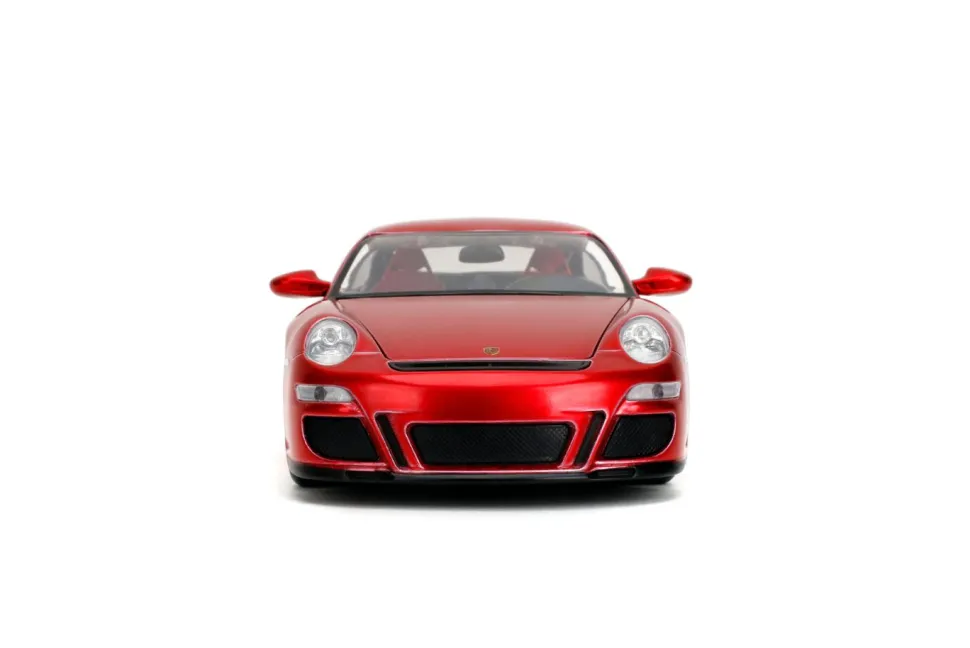 Pink Slips - Porsche 911 Turbo (997) (Red) 1/24th Scale Die-Cast Vehicle Replica