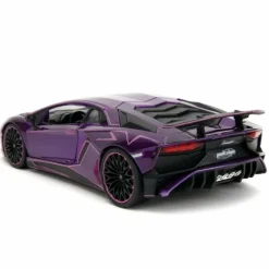 Pink Slips - Purple Lamborghini Aventador SV 1/24th Scale Die-Cast Vehicle Replica