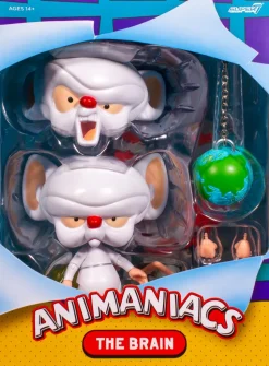 Pinky and the Brain - Brain Ultimates! 7” Scale Action Figure