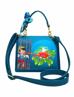 Pinocchio (1940) - Bird’s Nest 7” Faux Leather Crossbody Bag