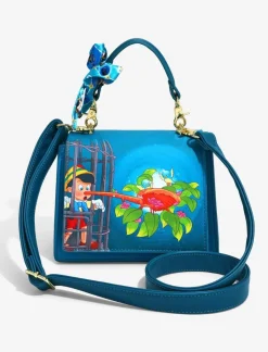 Pinocchio (1940) - Bird’s Nest 7” Faux Leather Crossbody Bag