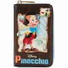 Pinocchio (1940) - Book 4” Faux Leather Zip-Around Wallet