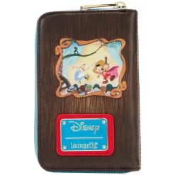 Pinocchio (1940) - Book 4” Faux Leather Zip-Around Wallet