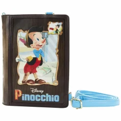 Pinocchio (1940) - Book 9” Faux Leather Convertible Crossbody Bag