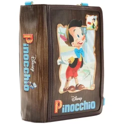 Pinocchio (1940) - Book 9” Faux Leather Convertible Crossbody Bag
