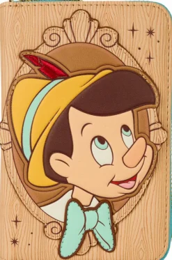 Pinocchio (1940) - Cameo 4" Faux Leather Zip-Around Wallet