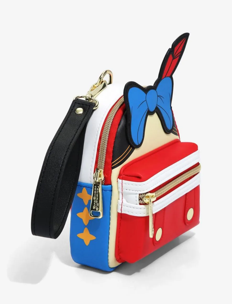 Pinocchio (1940) - Cosplay 7” Faux Leather Wristlet Bag
