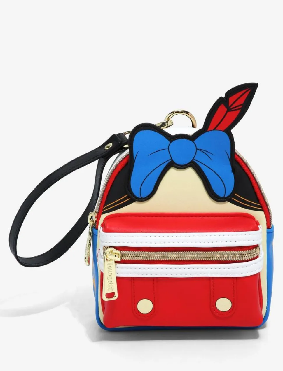 Pinocchio (1940) - Cosplay 7” Faux Leather Wristlet Bag