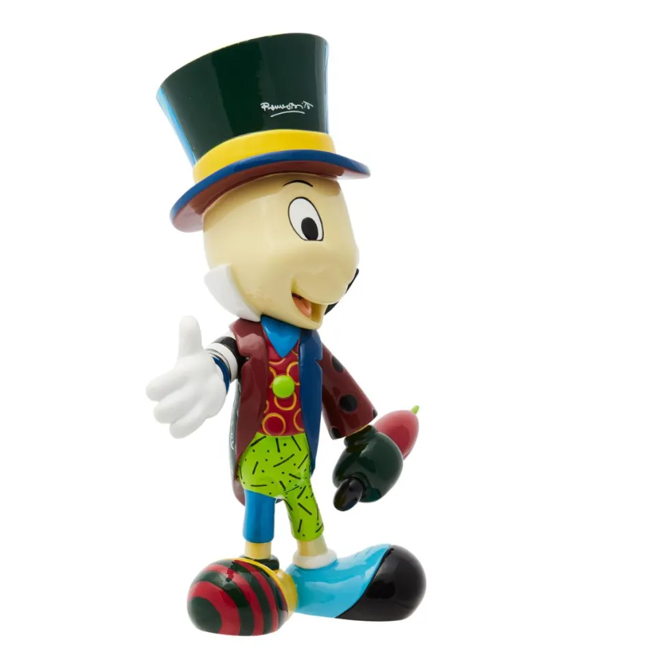 Pinocchio (1940) - Jiminy Cricket 8" Statue by Romero Britto