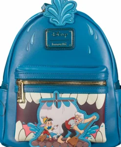 Pinocchio (1940) - Monstro 10” Faux Leather Mini Backpack