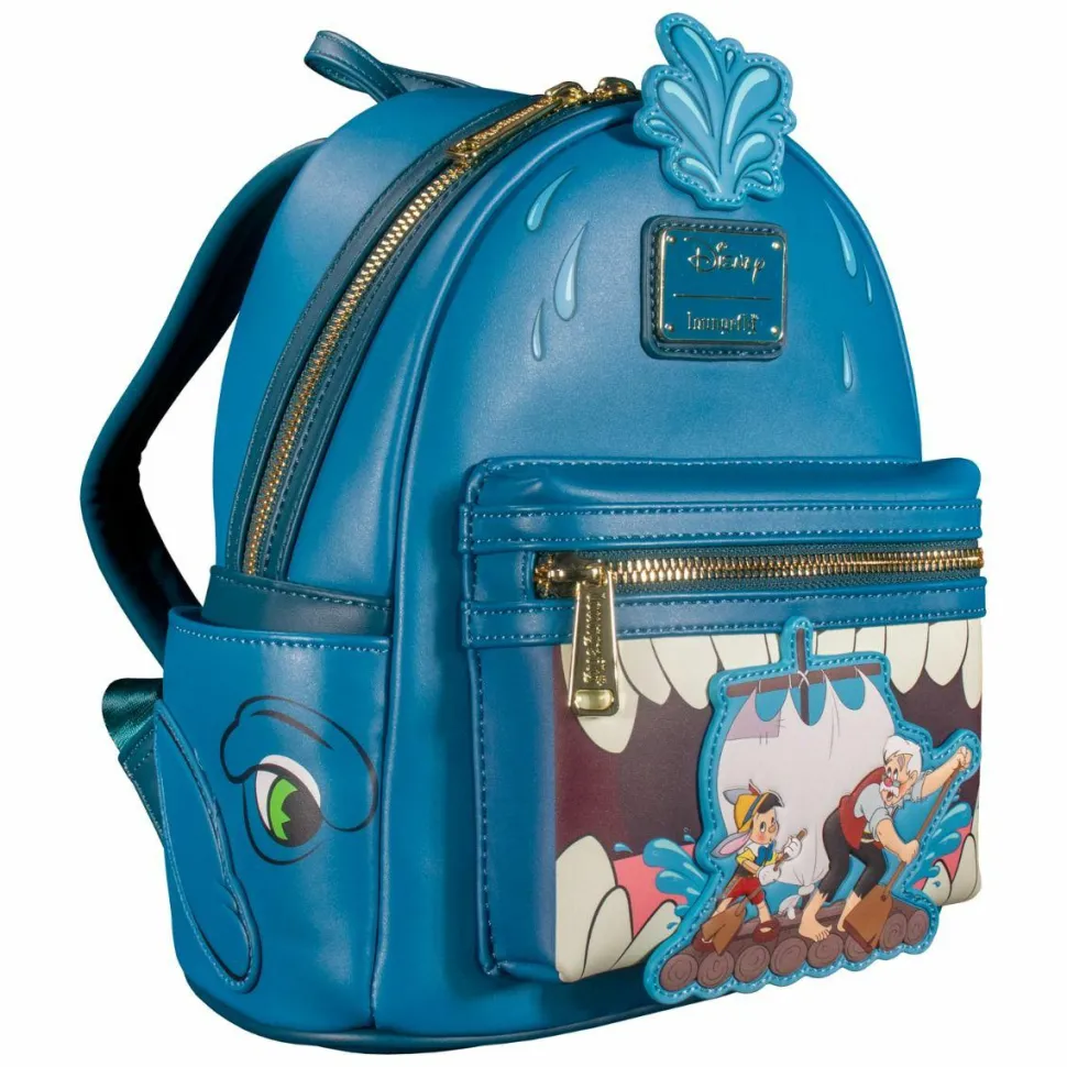 Pinocchio (1940) - Monstro 10” Faux Leather Mini Backpack