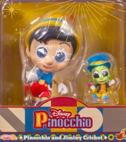 Pinocchio (1940) - Pinocchio & Jiminy Cricket Cosbaby (S) Hot Toys Figure