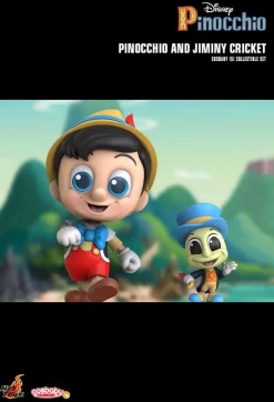 Pinocchio (1940) - Pinocchio & Jiminy Cricket Cosbaby (S) Hot Toys Figure