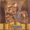Pinocchio (1940) - Pinocchio and Jiminy Cricket Wooden Color Version Cosbaby (S) Hot Toys Figure 2-Pack