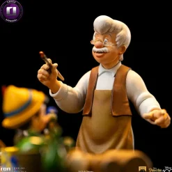 Pinocchio (1940) - Pinocchio, Geppetto & Jiminy Cricket Deluxe 1/10th Scale Statue