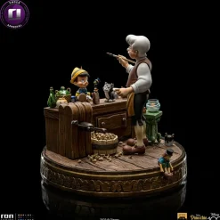 Pinocchio (1940) - Pinocchio, Geppetto & Jiminy Cricket Deluxe 1/10th Scale Statue