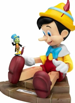 Pinocchio (1940) - Pinocchio with Jiminy Cricket Master Craft 11” Statue