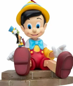Pinocchio (1940) - Pinocchio with Jiminy Cricket Master Craft 11” Statue