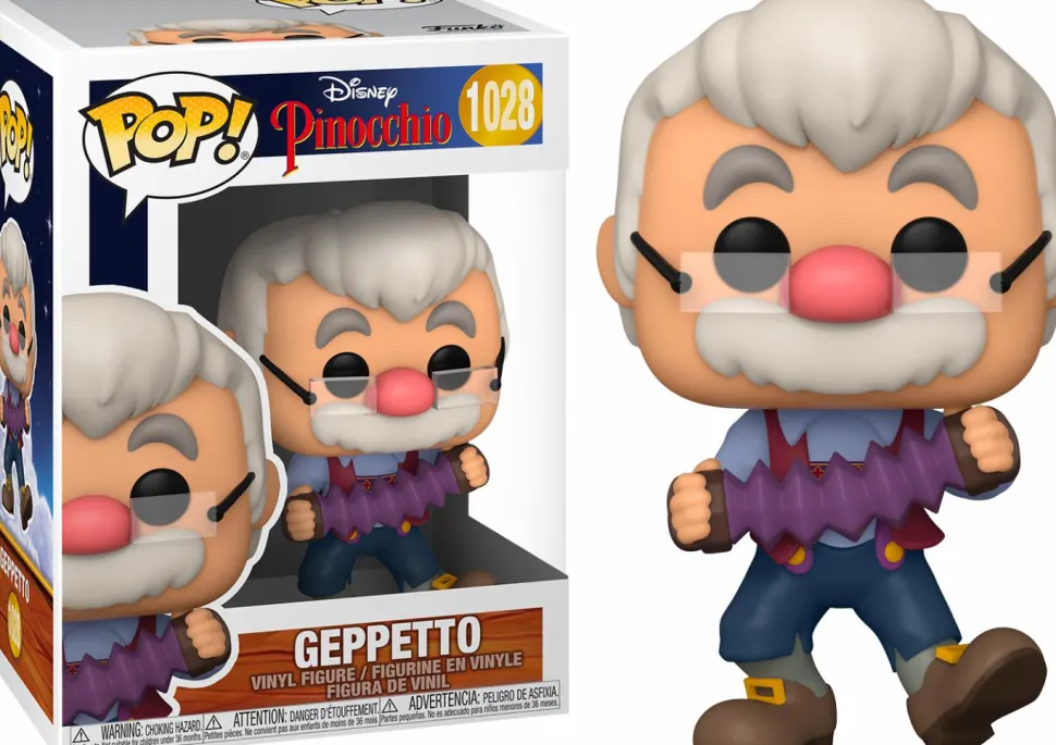 Pinocchio - Geppetto with Accordion 80th Anniversary Pop! Vinyl Figure