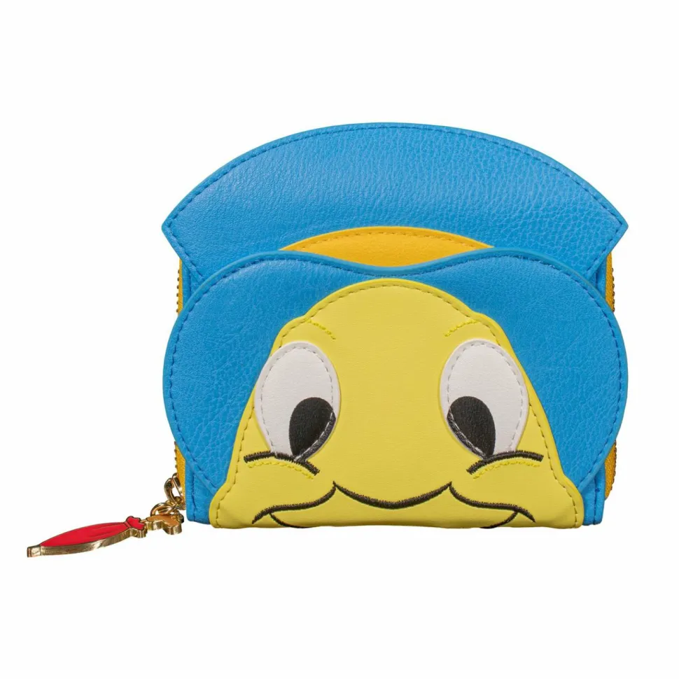 Pinocchio - Jiminy Cricket 5” Faux Leather Zip-Around Wallet