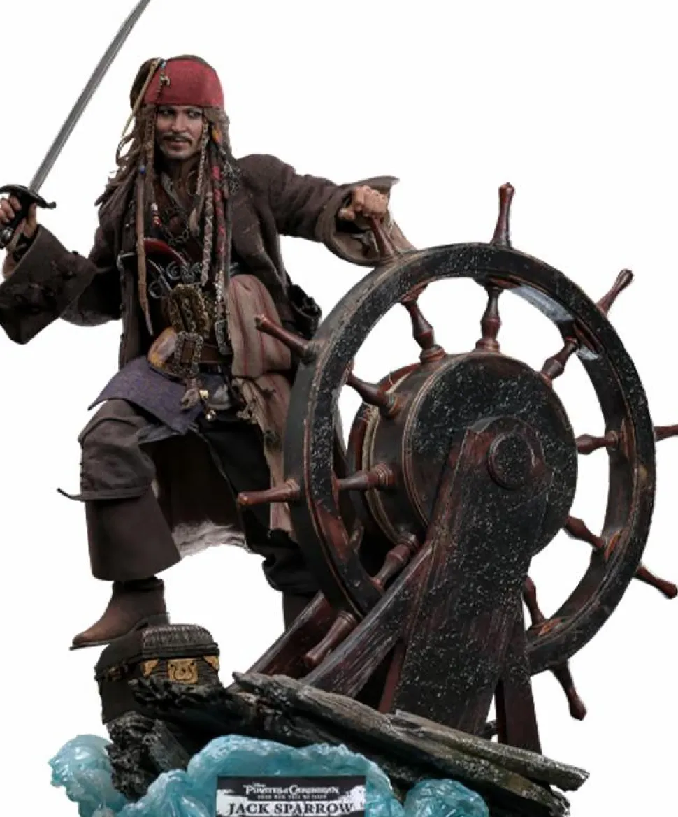 Pirates of the Caribbean: Dead Men Tell No Tales - Jack Sparrow (Artisan Edition) Deluxe 1/6th Scale Hot Toys Action Figure