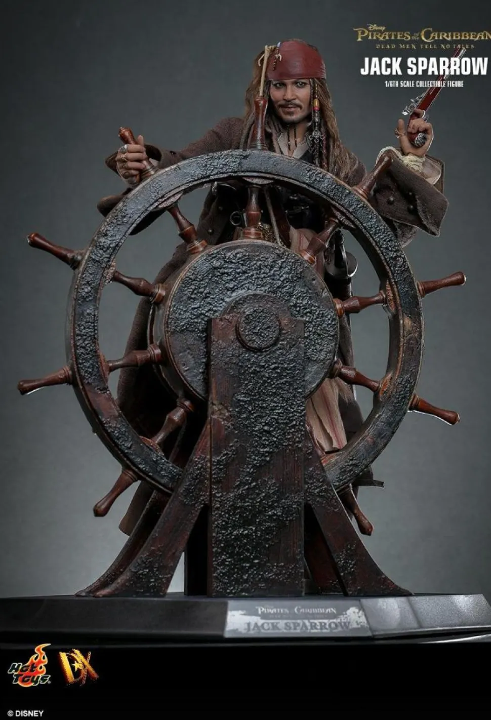 Pirates of the Caribbean: Dead Men Tell No Tales - Jack Sparrow 1/6th Scale Hot Toys Action Figure