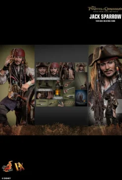 Pirates of the Caribbean: Dead Men Tell No Tales - Jack Sparrow 1/6th Scale Hot Toys Action Figure
