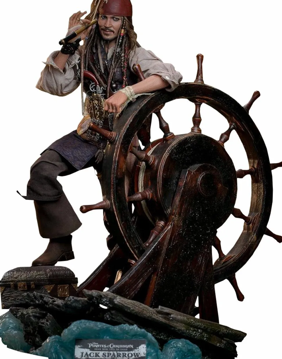 Pirates of the Caribbean: Dead Men Tell No Tales - Jack Sparrow Deluxe 1/6th Scale Hot Toys Action Figure
