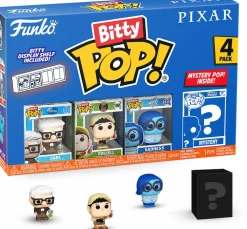 Pixar - Carl, Russell (Dug Days), Sadness & Mystery Bitty Pop! Vinyl Figure 4-Pack