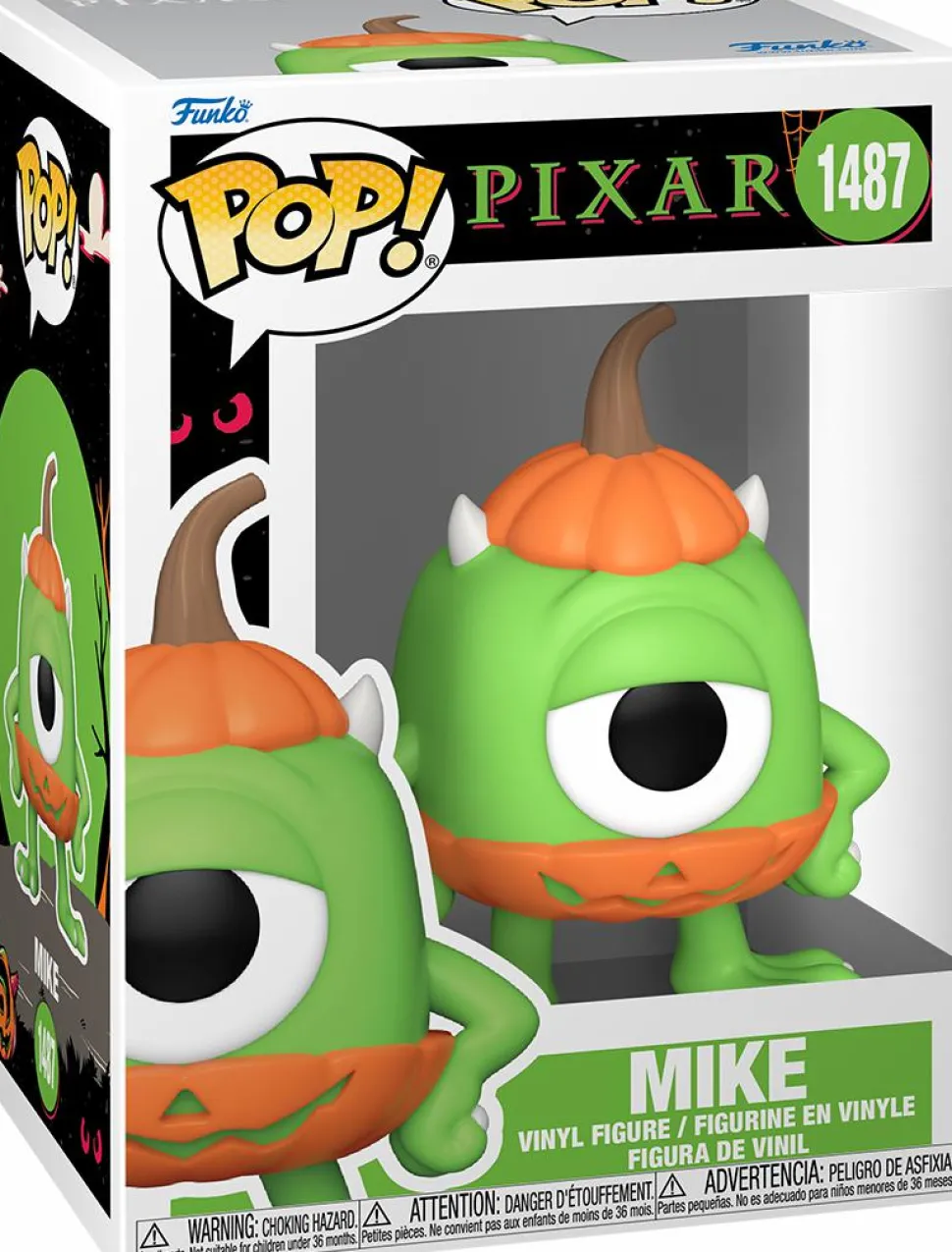 Pixar: Halloween - Mike Wazowski Pop! Vinyl Figure