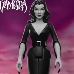 Plan 9 from Outer Space (1957) - Vampira (Grayscale) ReAction 3.75" Action Figure