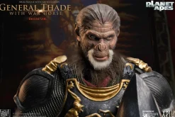 Planet of the Apes (2001) - General Thade & War Horse Deluxe 11” Statue