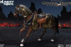 Planet of the Apes (2001) - General Thade & War Horse Deluxe 11” Statue