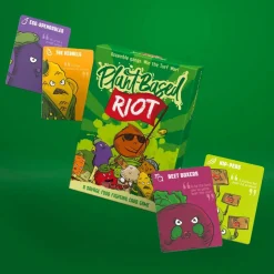 Plant-Based Riot - A Savage Food Fighting Card Game