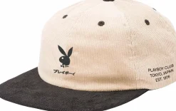 Playboy - Color Bars x Playboy Tokyo Club Sand Strapback Hat (One Size)