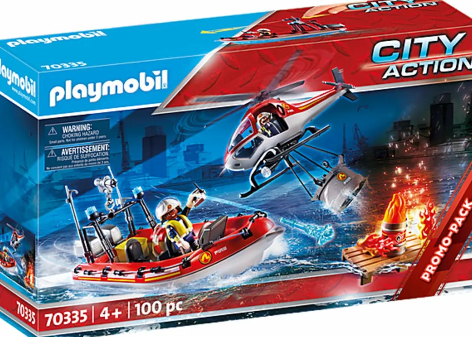 Playmobil: City Action - Fire Rescue Mission Playset (70335)