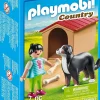 Playmobil: Country - Dog with Doghouse 2” Action Figure (70136)
