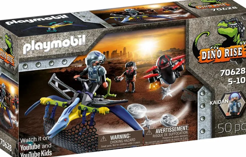 Playmobil: Dino Rise - Pteranodon Drone Strike Playset (70628)