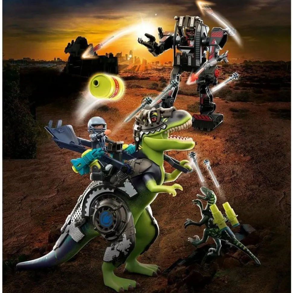 Playmobil: Dino Rise - T-Rex Battle of the Giants (70624)