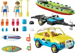 Playmobil: Family Fun - Beach Car with Canoe Playset (70436)