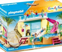 Playmobil: Family Fun - Bungalow with Pool Playset (70435)