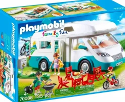 Playmobil: Family Fun - Family Camper Van Playset (70088)