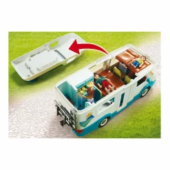 Playmobil: Family Fun - Family Camper Van Playset (70088)