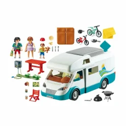 Playmobil: Family Fun - Family Camper Van Playset (70088)