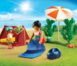 Playmobil: Family Fun - Large Campground Playset (70087)
